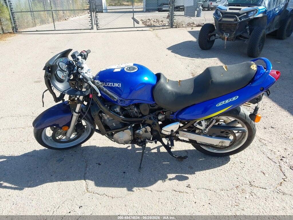 JS1GN79A712103744 2001 SUZUKI GSX600 photo no. 9