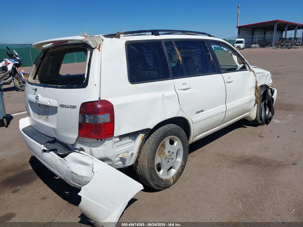 JTEEP21A260175519 2006 TOYOTA HIGHLANDER photo no. 4