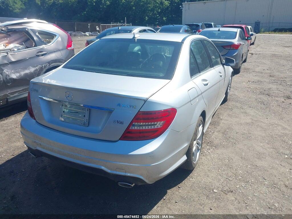 WDDGF8AB7DR281264 2013 MERCEDES-BENZ C 300 photo no. 4