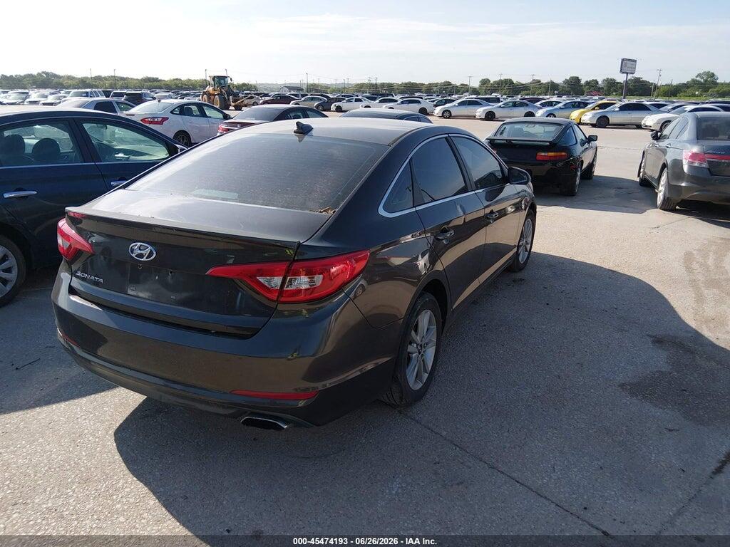 5NPE24AF2FH155915 2015 HYUNDAI SONATA photo no. 4