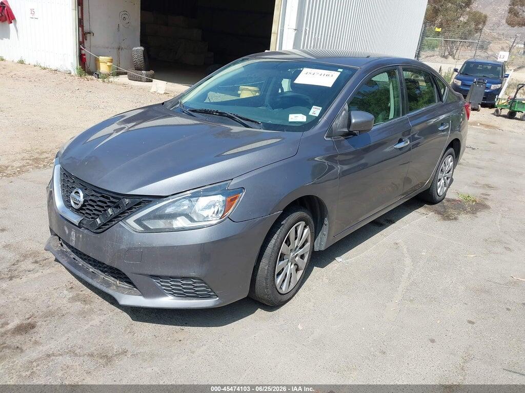 3N1AB7AP3HL685373 2017 NISSAN SENTRA photo no. 2