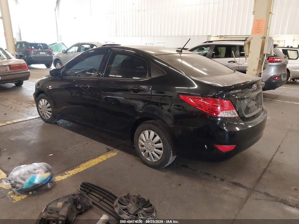 KMHCT4AE6EU699345 2014 HYUNDAI ACCENT photo no. 3