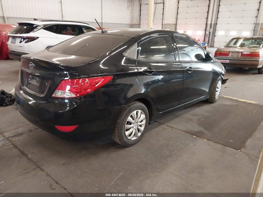 KMHCT4AE6EU699345 2014 HYUNDAI ACCENT photo no. 4