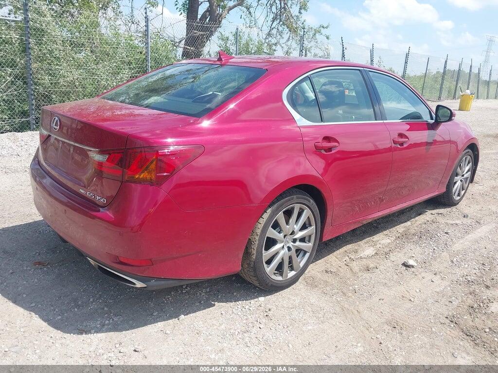 JTHCE1BL0D5006139 2013 LEXUS GS 350 photo no. 4