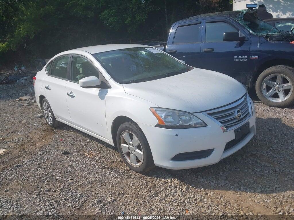 3N1AB7AP5EY237165 2014 NISSAN SENTRA photo no. 1