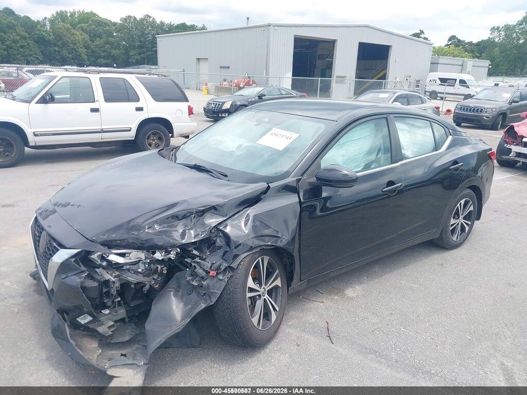 3N1AB8CV6LY244740 2020 NISSAN SENTRA photo no. 2