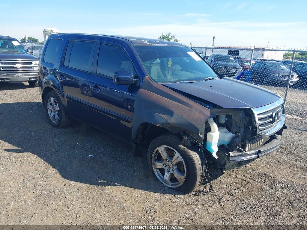 5FNYF4H44DB030240 2013 HONDA PILOT photo no. 1