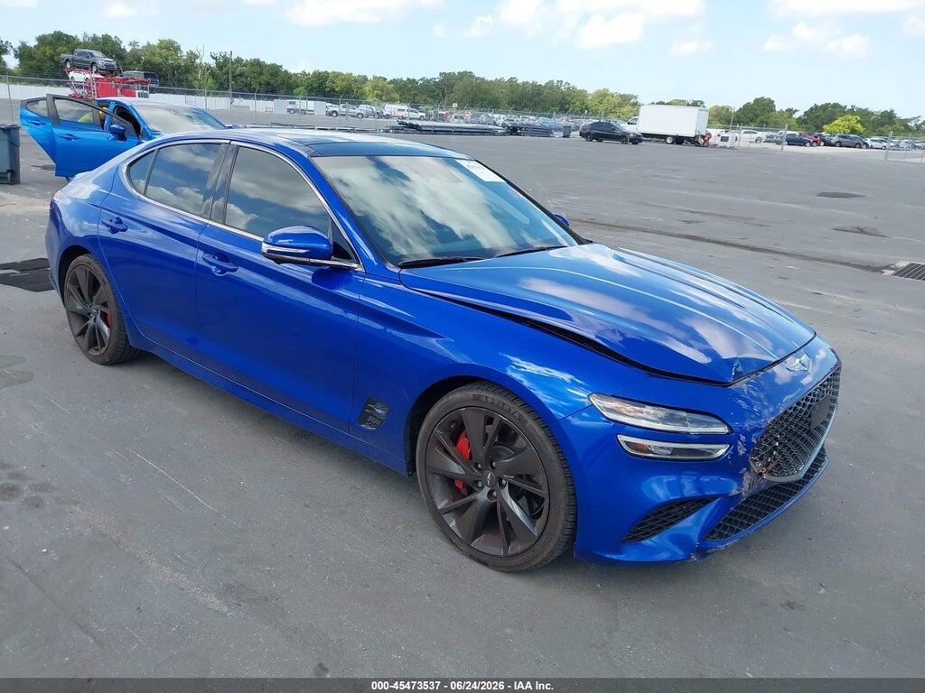 KMTG54TE0NU082943 2022 GENESIS G70 photo no. 1