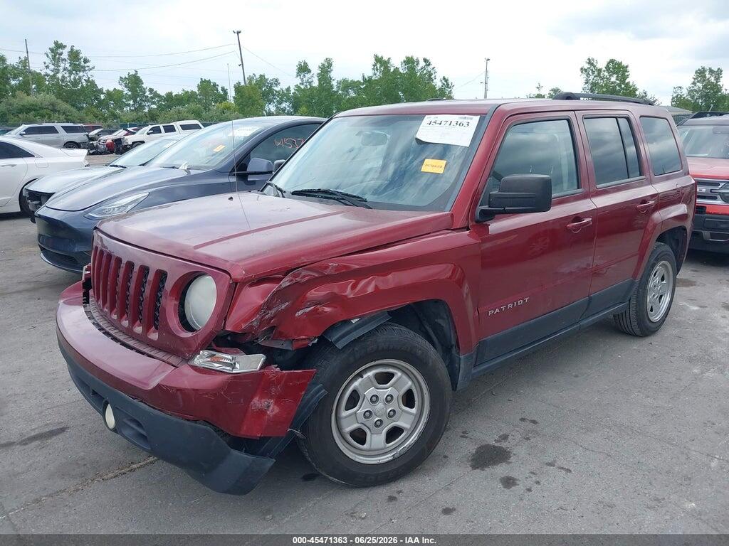 1C4NJPBA2ED576352 2014 JEEP PATRIOT photo no. 2