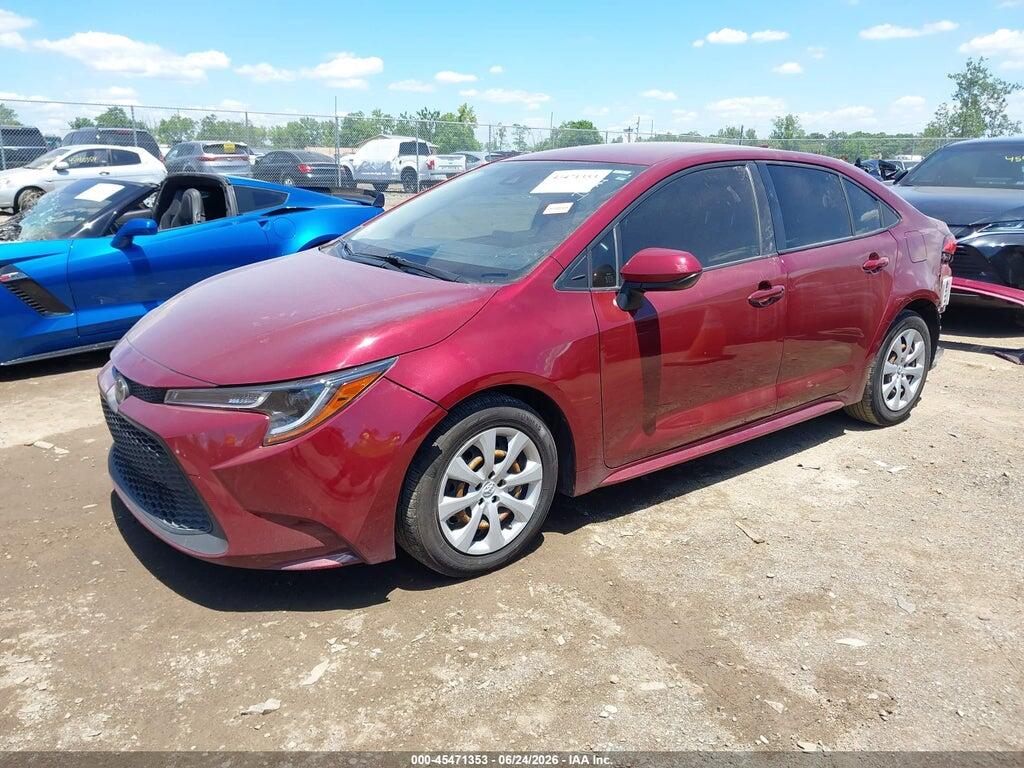 JTDEPMAE5NJ210226 2022 TOYOTA COROLLA photo no. 2