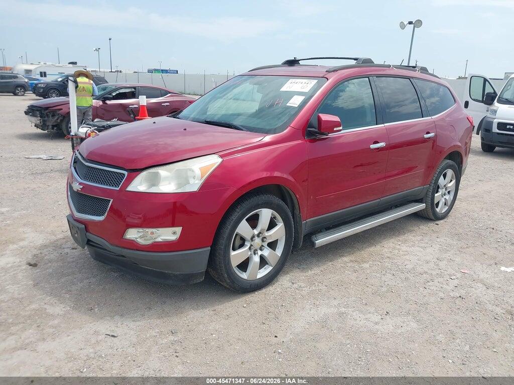 1GNKRGED0CJ384595 2012 CHEVROLET TRAVERSE photo no. 2