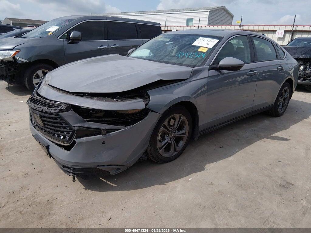 1HGCY2F65PA067535 2023 HONDA ACCORD HYBRID photo no. 2