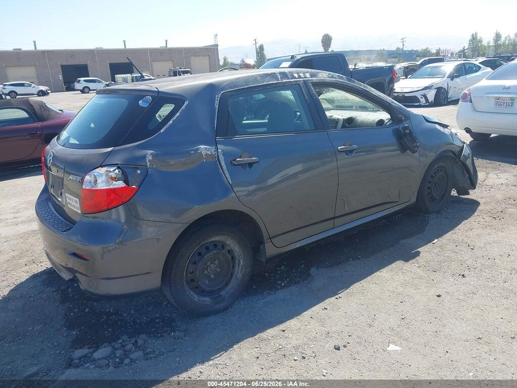 2T1KU40E79C006378 2009 TOYOTA MATRIX photo no. 4