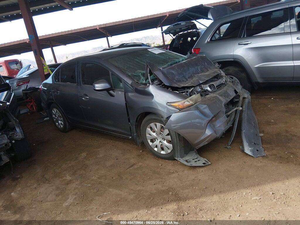 19XFB2F58CE323789 2012 HONDA CIVIC photo no. 1