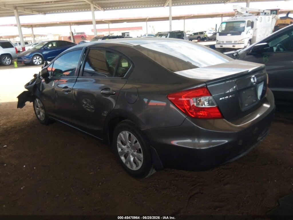 19XFB2F58CE323789 2012 HONDA CIVIC photo no. 3