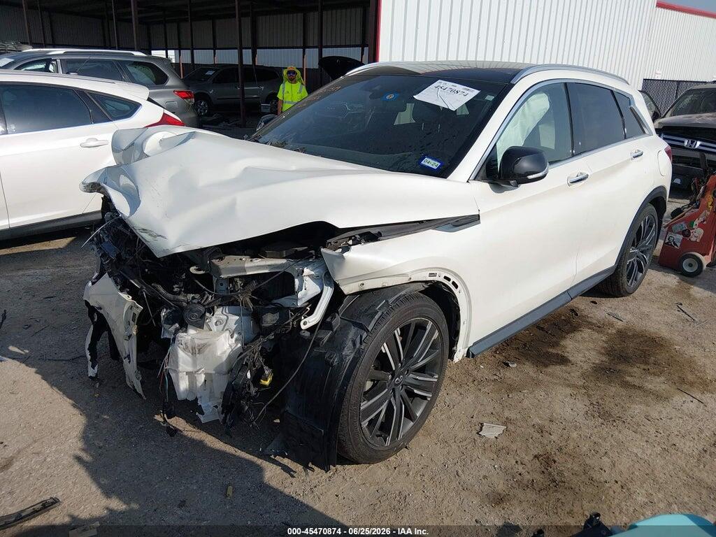 3PCAJ5BB7MF110158 2021 INFINITI QX50 photo no. 2