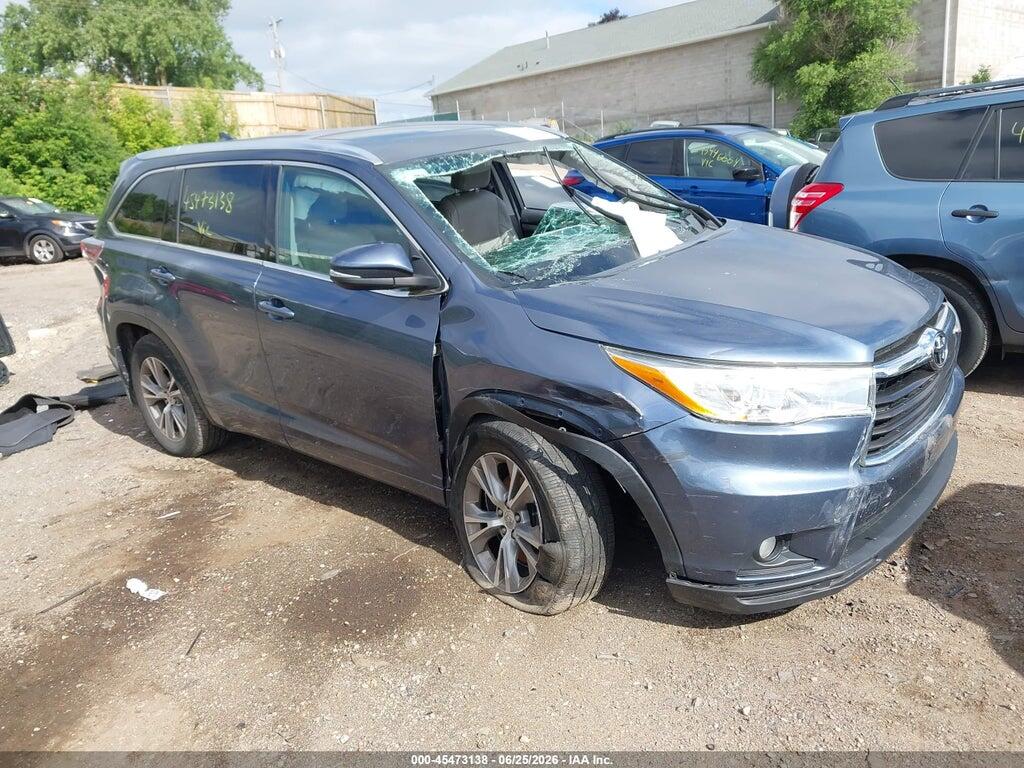 5TDJKRFH8ES027953 2014 TOYOTA HIGHLANDER photo no. 1