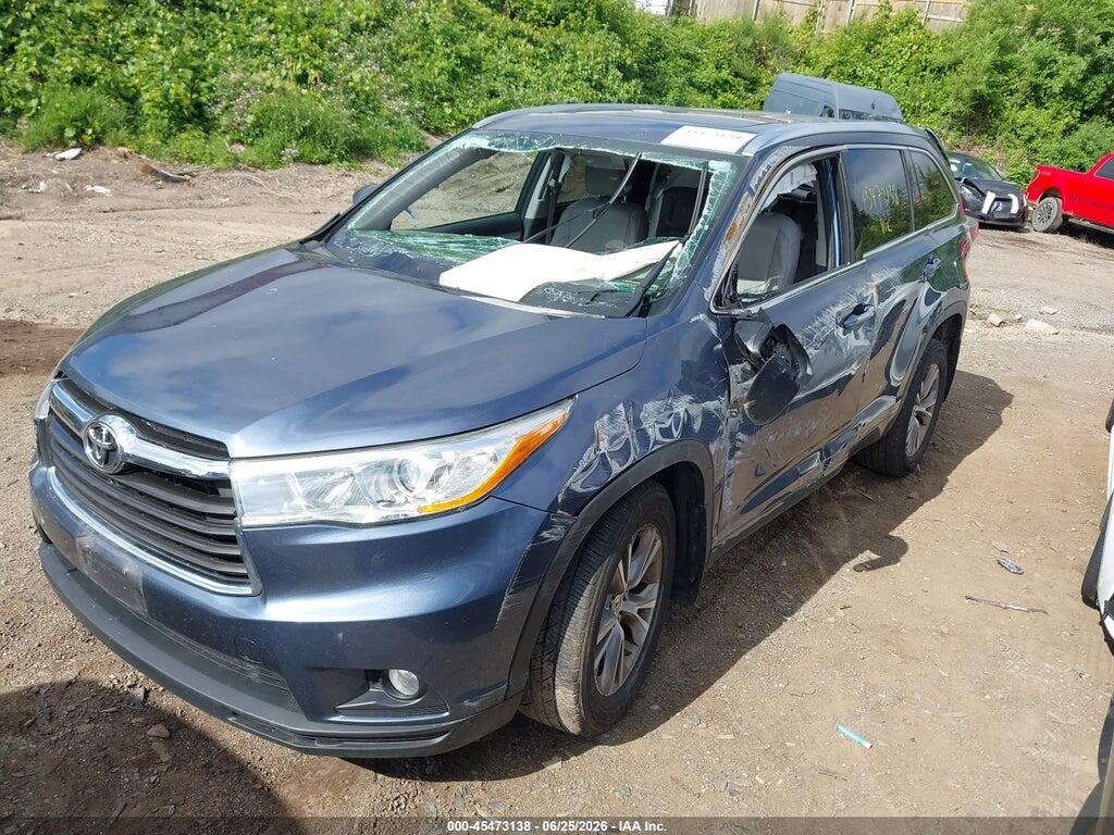 5TDJKRFH8ES027953 2014 TOYOTA HIGHLANDER photo no. 2