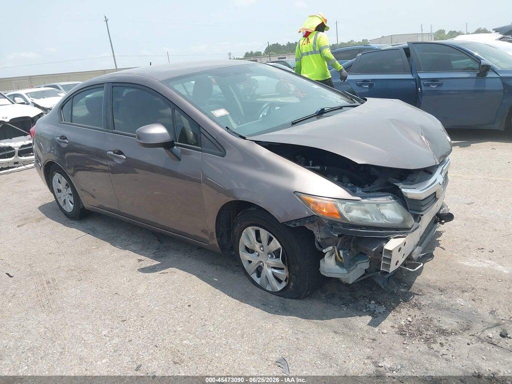2HGFB2F55CH524541 2012 HONDA CIVIC photo no. 1
