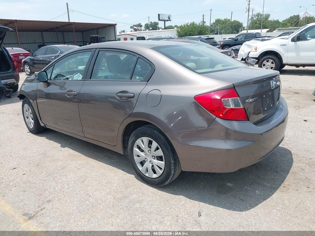 2HGFB2F55CH524541 2012 HONDA CIVIC photo no. 3