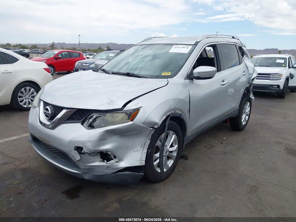 KNMAT2MV3FP552444 2015 NISSAN ROGUE photo no. 2