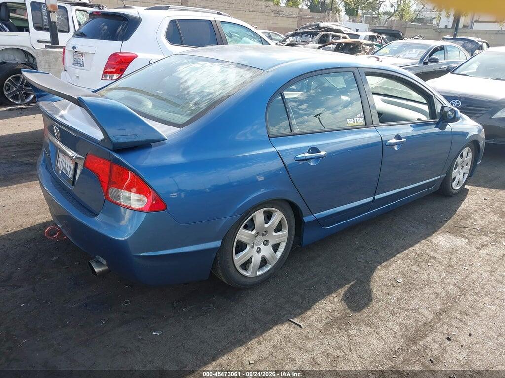 2HGFA16509H329484 2009 HONDA CIVIC photo no. 4
