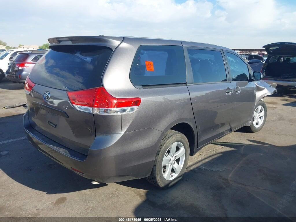 5TDZK3DC1ES488953 2014 TOYOTA SIENNA photo no. 4
