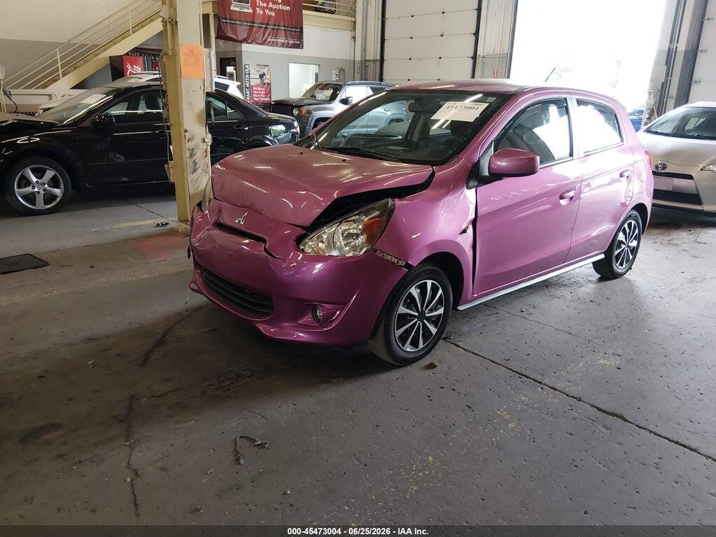 ML32A3HJ3FH035505 2015 MITSUBISHI MIRAGE photo no. 2