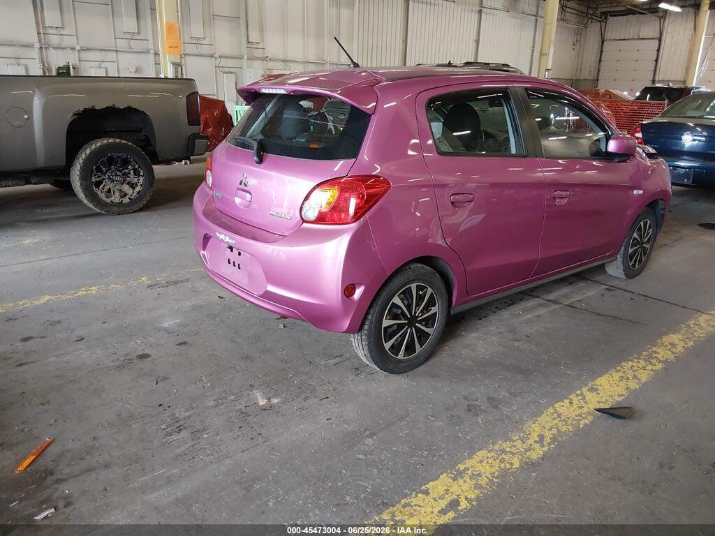 ML32A3HJ3FH035505 2015 MITSUBISHI MIRAGE photo no. 4