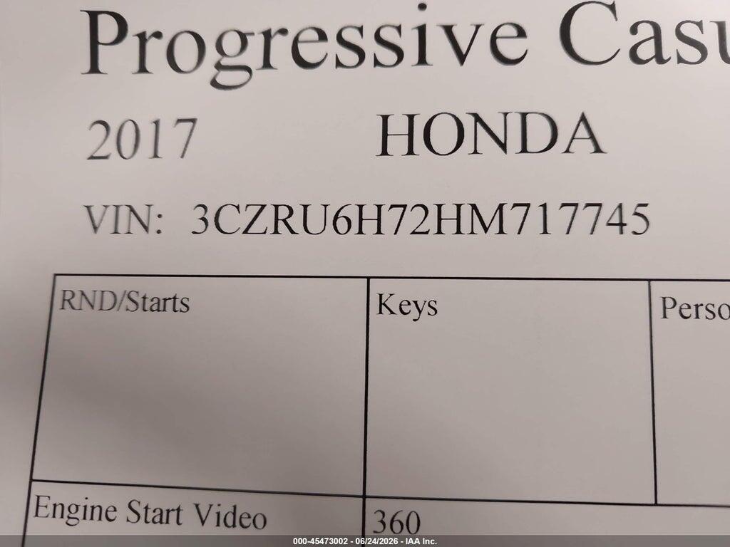 3CZRU6H72HM717745 2017 HONDA HR-V photo no. 9