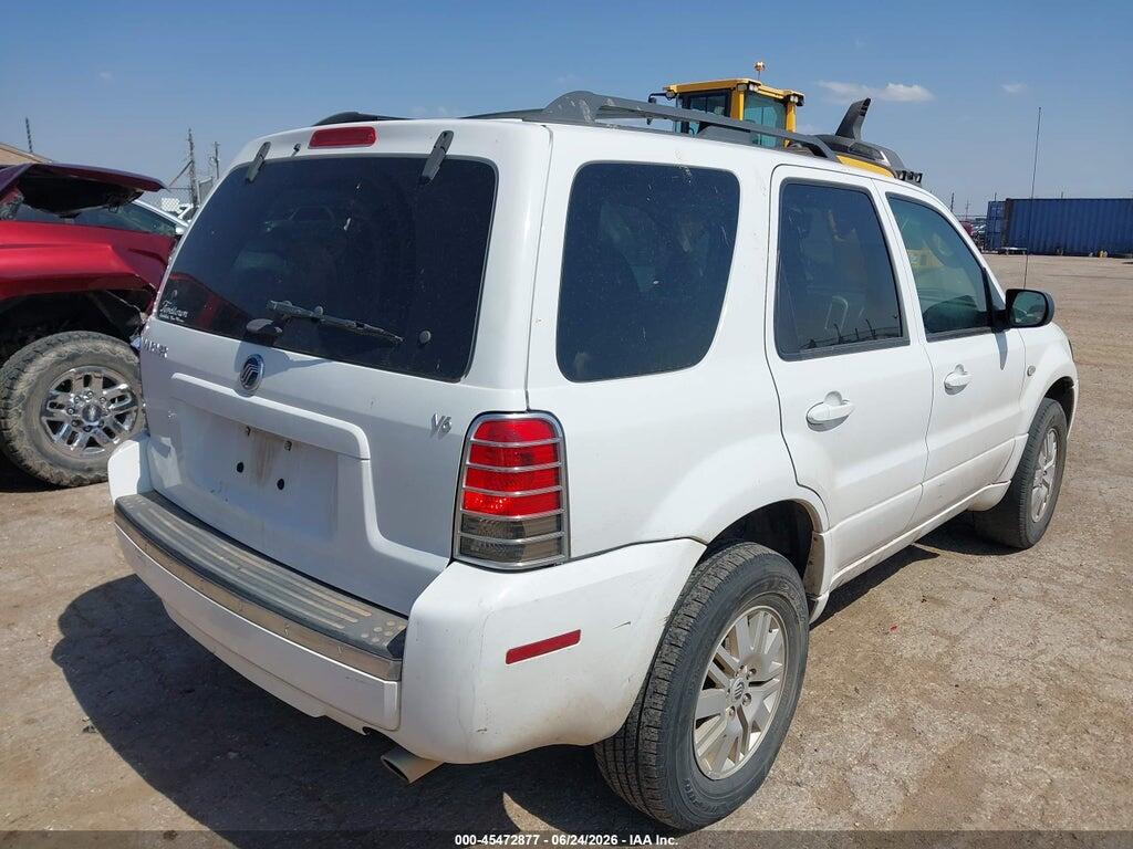 4M2YU56196DJ08083 2006 MERCURY MARINER photo no. 4