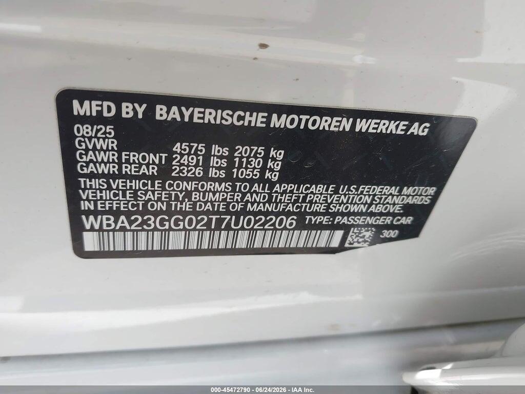WBA23GG02T7U02206 2026 BMW 228 GRAN COUPE photo no. 9