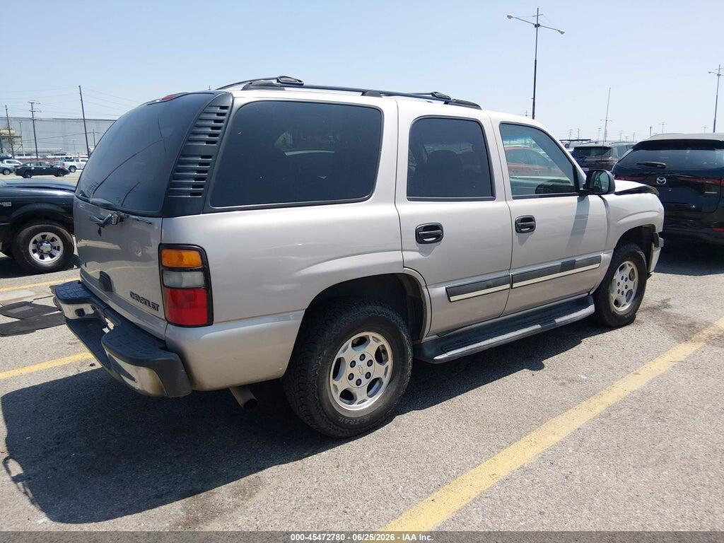 1GNEC13VX4J319648 2004 CHEVROLET TAHOE photo no. 4