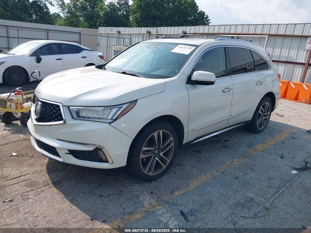 5FRYD4H90HB027194 2017 ACURA MDX photo no. 2