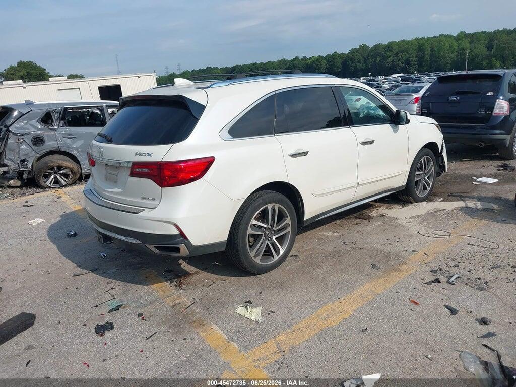 5FRYD4H90HB027194 2017 ACURA MDX photo no. 4
