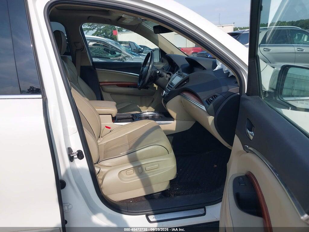 5FRYD4H90HB027194 2017 ACURA MDX photo no. 5