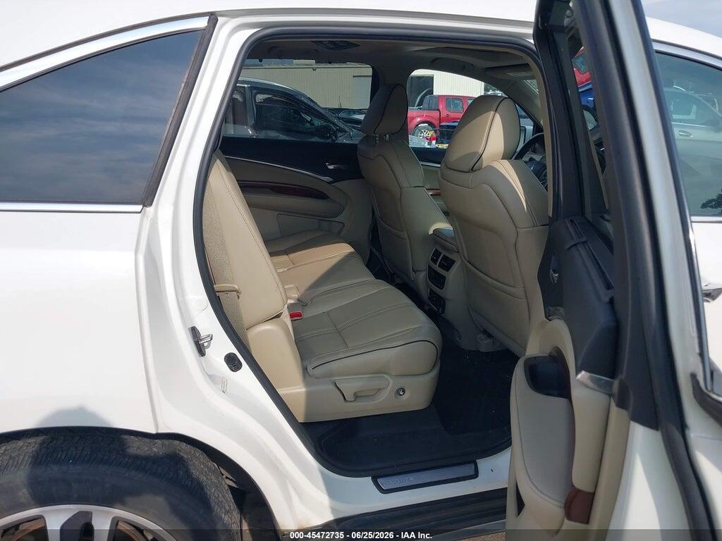 5FRYD4H90HB027194 2017 ACURA MDX photo no. 8