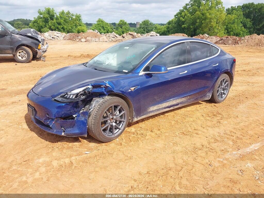5YJ3E1EB0JF075198 2018 TESLA MODEL 3 photo no. 2