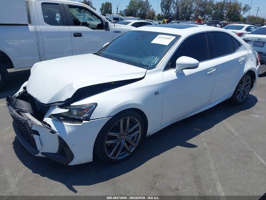 JTHBA1D24J5067842 2018 LEXUS IS 300 photo no. 2