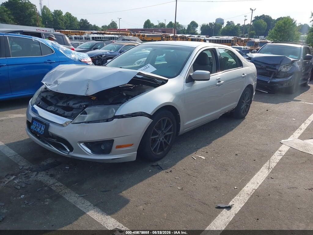 3FAHP0JA6AR108393 2010 FORD FUSION photo no. 2