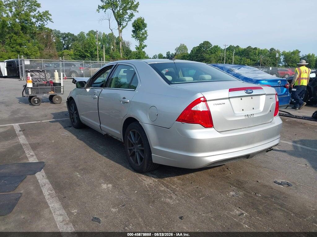 3FAHP0JA6AR108393 2010 FORD FUSION photo no. 3
