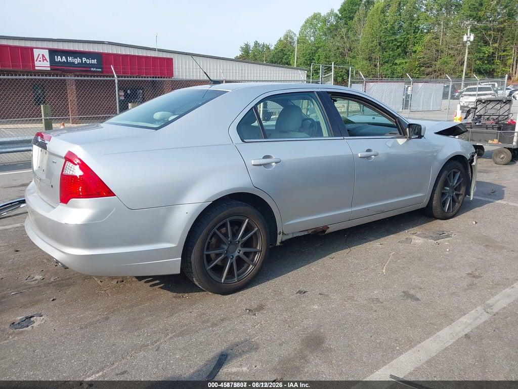 3FAHP0JA6AR108393 2010 FORD FUSION photo no. 4