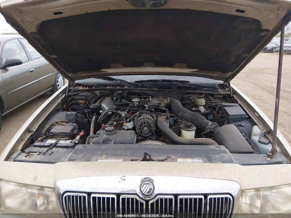 2MEFM75W0XX602542 1999 MERCURY GRAND MARQUIS photo no. 10