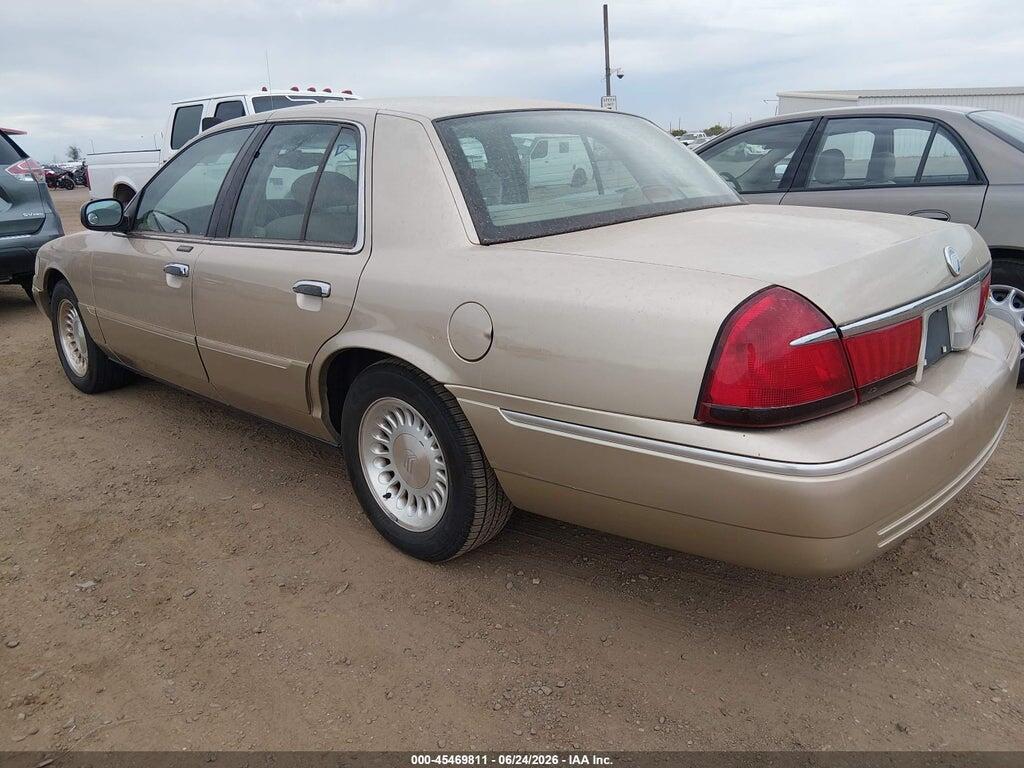 2MEFM75W0XX602542 1999 MERCURY GRAND MARQUIS photo no. 3