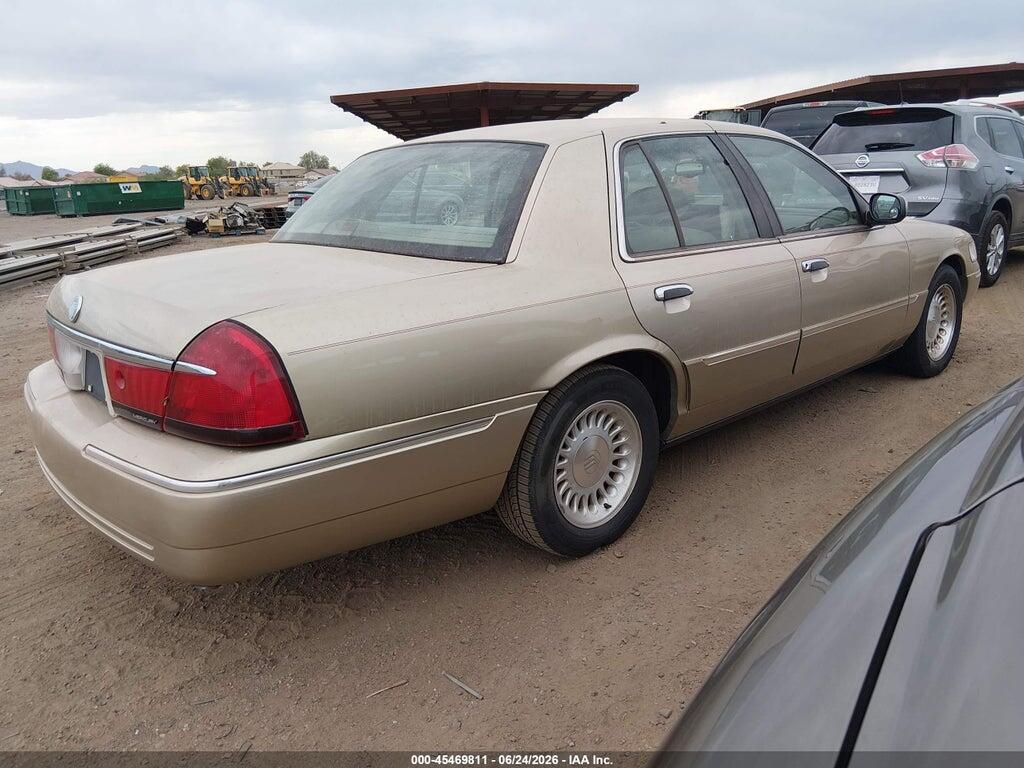 2MEFM75W0XX602542 1999 MERCURY GRAND MARQUIS photo no. 4
