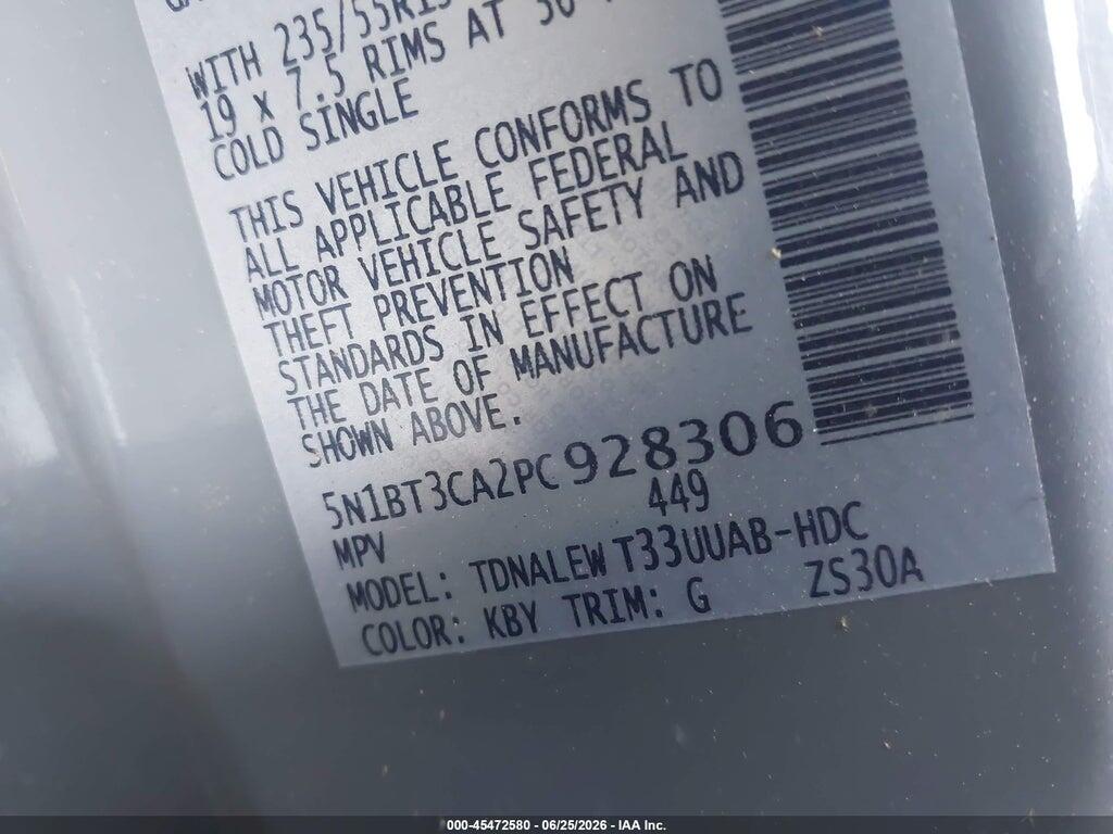 5N1BT3CA2PC928306 2023 NISSAN ROGUE photo no. 9