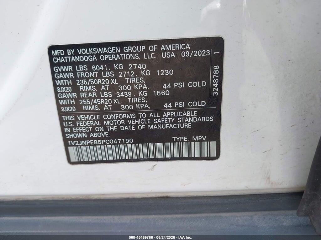 1V2JNPE85PC047190 2023 VOLKSWAGEN ID.4 photo no. 9