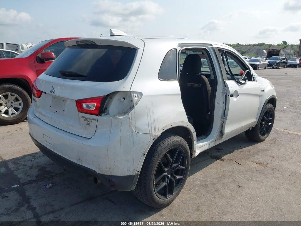 JA4AP3AW4HZ056934 2017 MITSUBISHI OUTLANDER SPORT photo no. 4