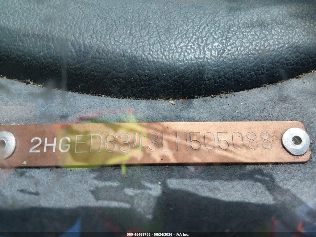 2HGED6343LH505088 1990 HONDA CIVIC photo no. 12