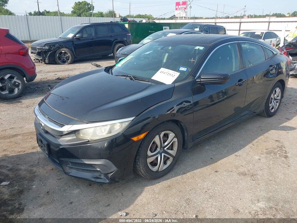 2HGFC2F58GH501418 2016 HONDA CIVIC photo no. 2